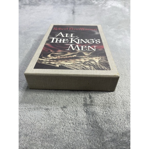 All the King\'s Men Book Robert Penn Warren First Edition Library Facsimile HCDJ